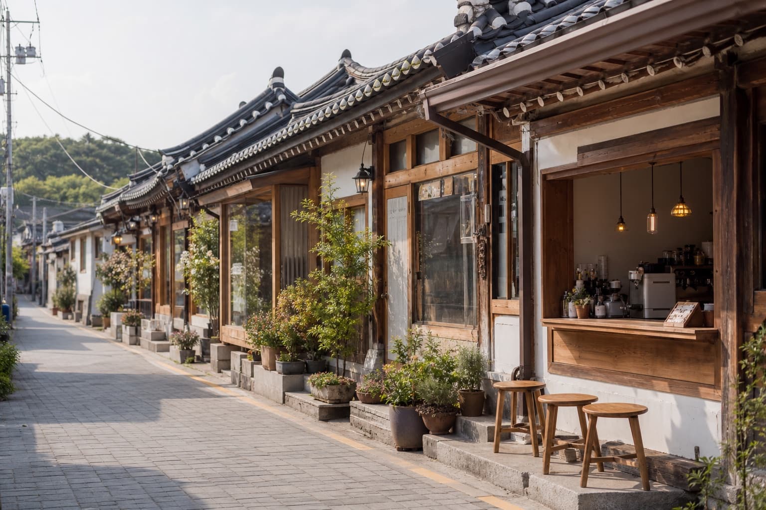 Dongmyeong-dong Cafe Street