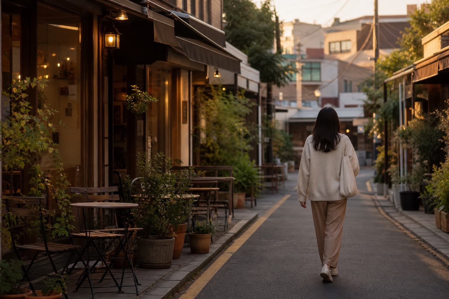 Dongmyeong-dong Cafe Street