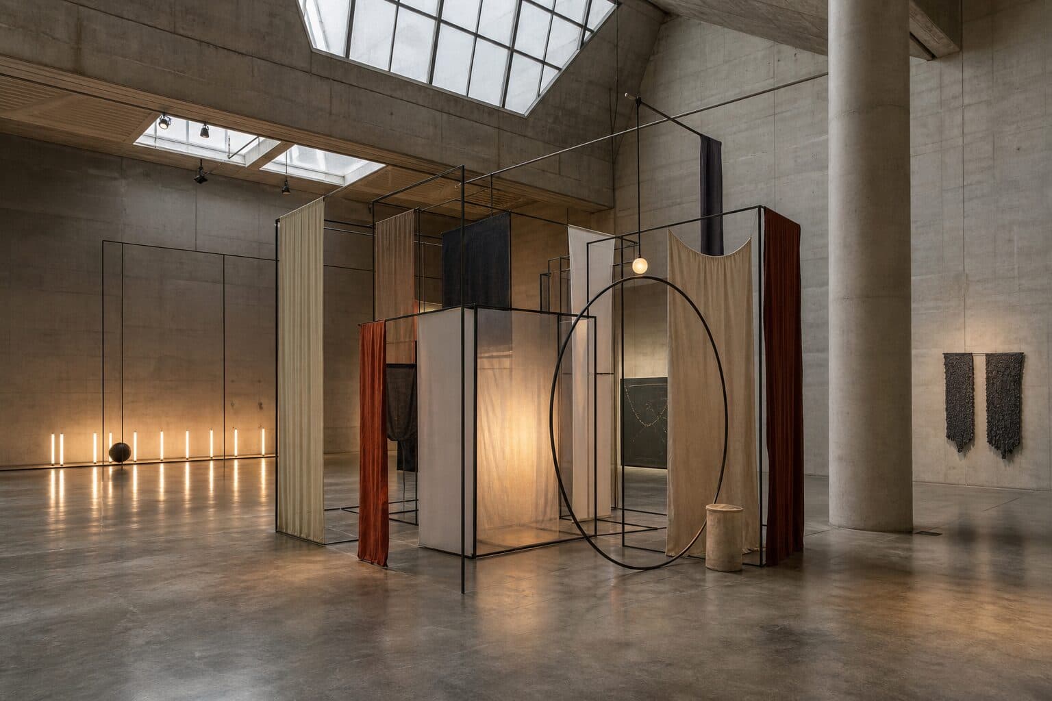 An installation in the hall