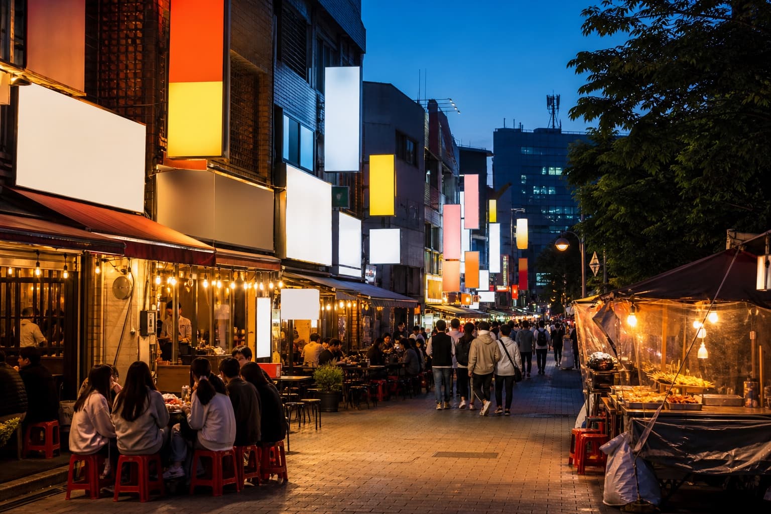Chonnam University Food Street