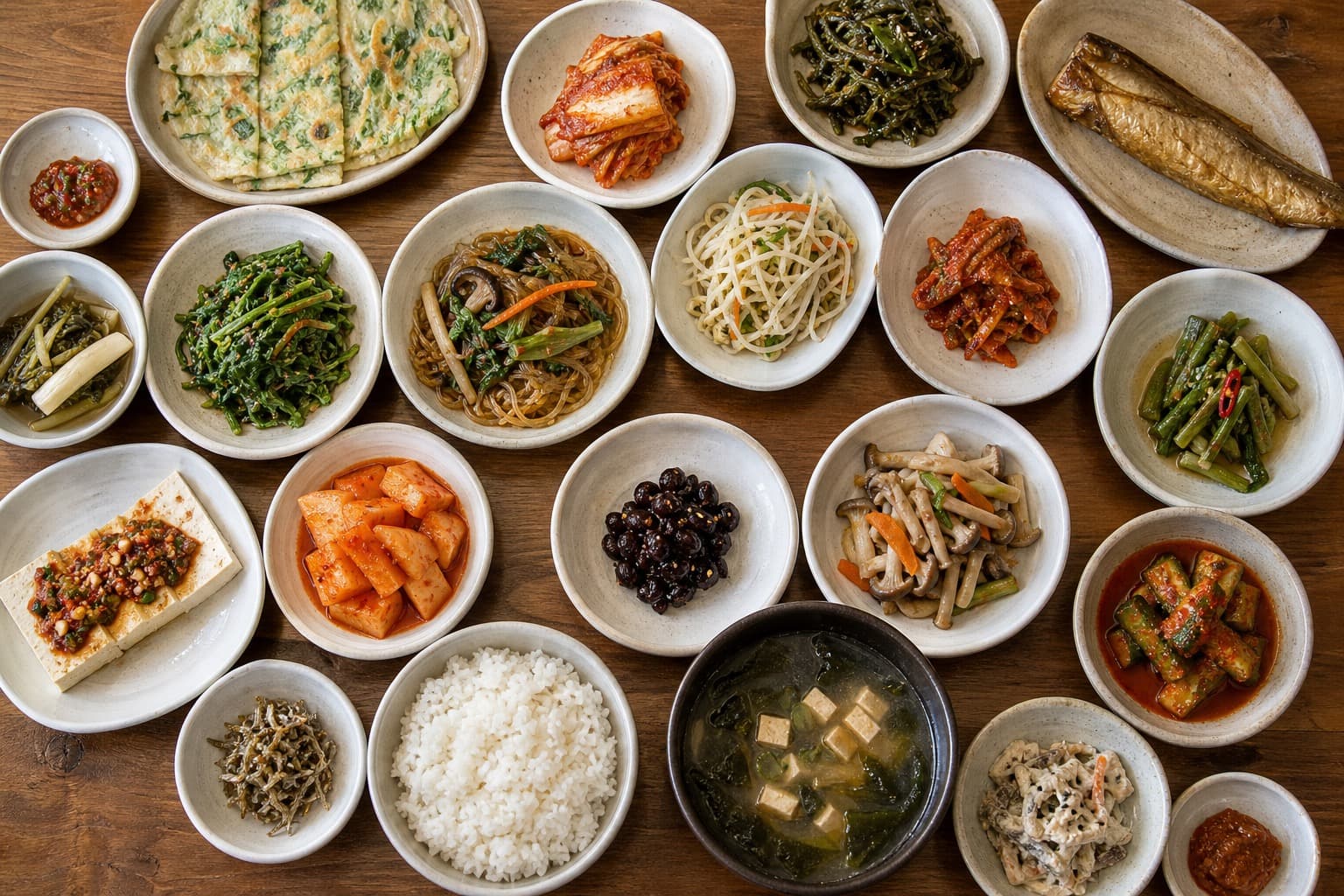A Namdo table of small plates