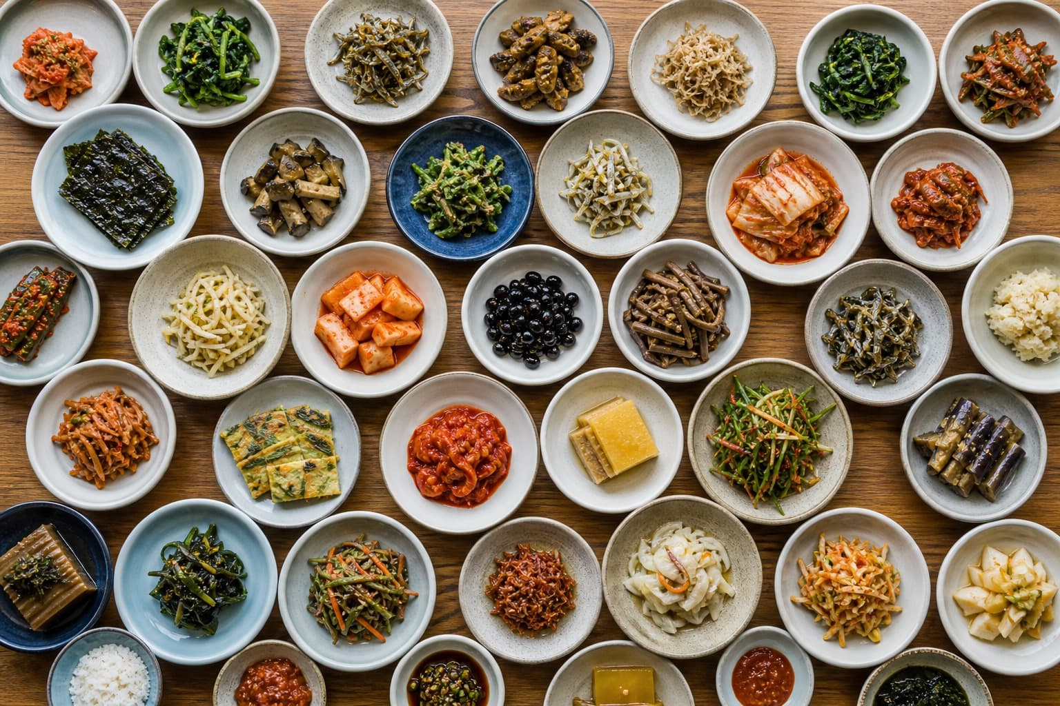 Namdo banchan, by the dozen