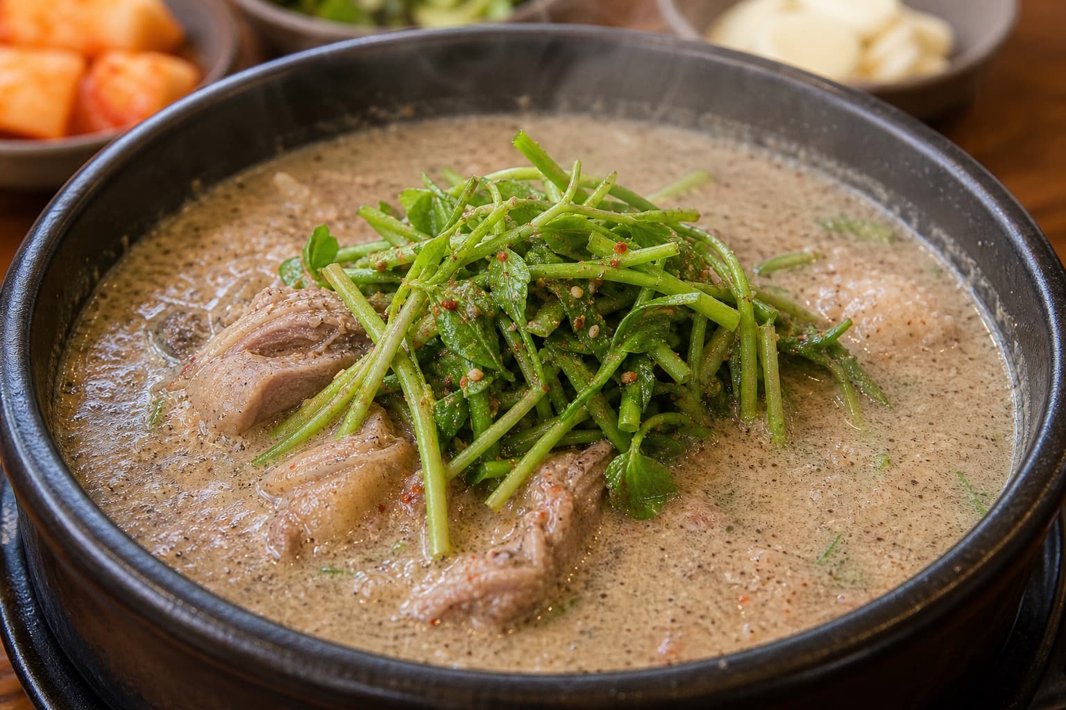 Perilla duck soup