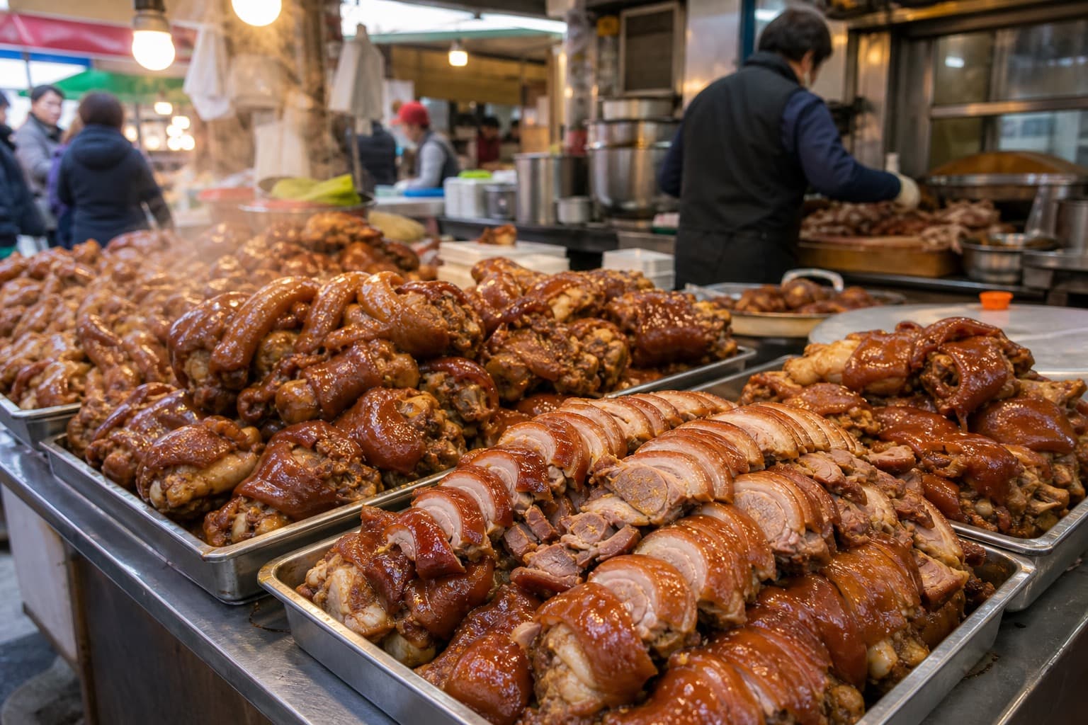Braised fresh in the market