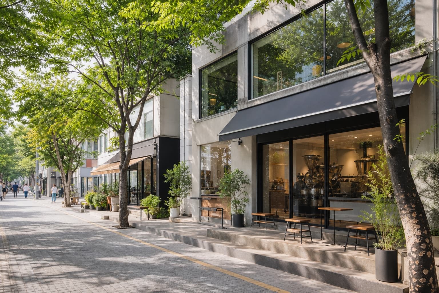 Cheomdan Cafe Street